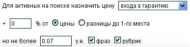 цена за клик в Яндекс Директ
