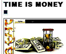 время - деньги: дизайн блога на WordPress