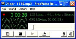 бесплатная программа для записи звука svrecorder