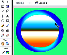 градиент в Macromedia Flash Professional