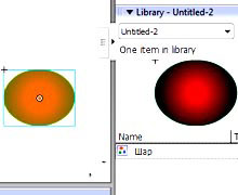 применение символов в flash-ролике