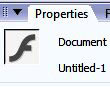 панель свойств программы Macromedia Flash Professional 8