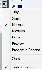 вид кадров в программе Macromedia Flash