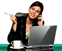 бизнес в интернете - представляющий брокер