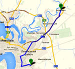 маршруты на карте гугла