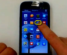 скриншот экрана android